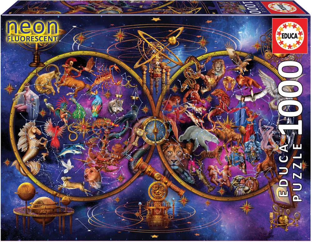 PUZZLE  CONSTELLATIONS D'ETOILES 1000 PIECES