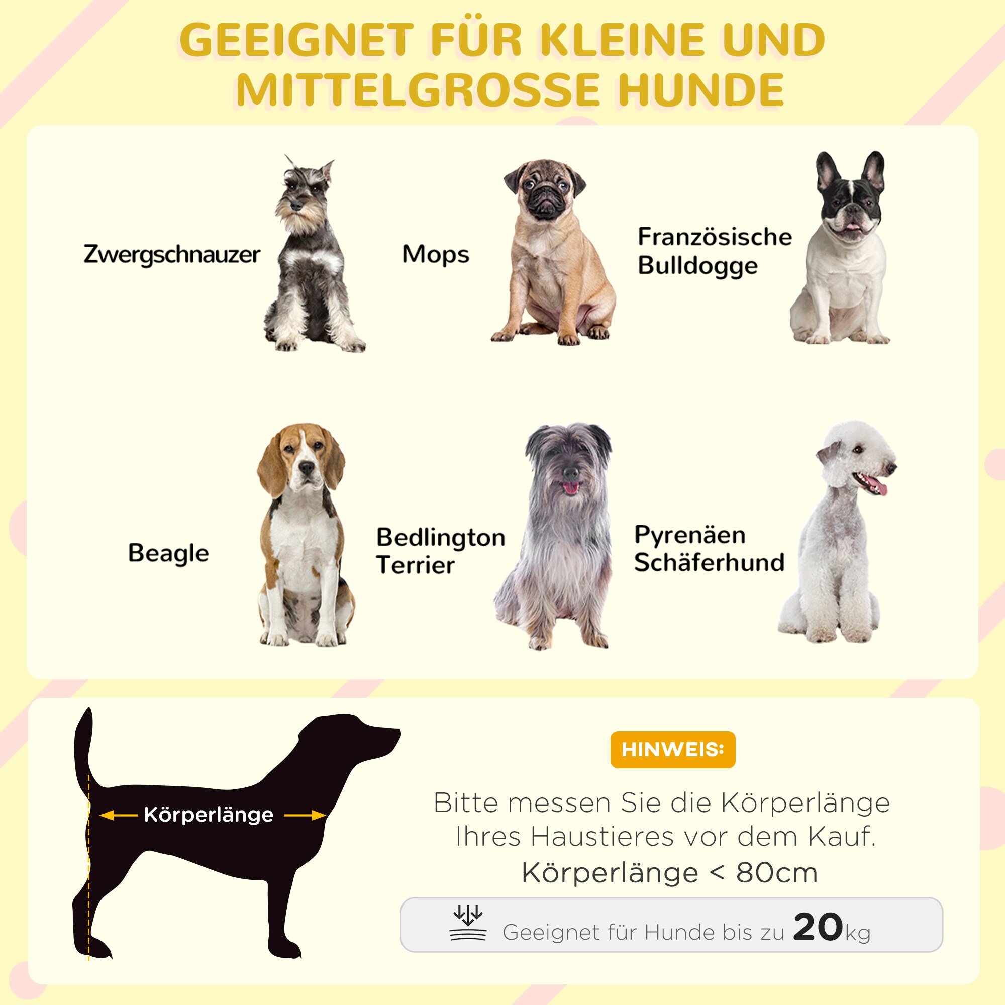 PawHut Hundehütte mit zu öffnendem Asphaltdach grau, weiß 109L x 79B x 72H cm