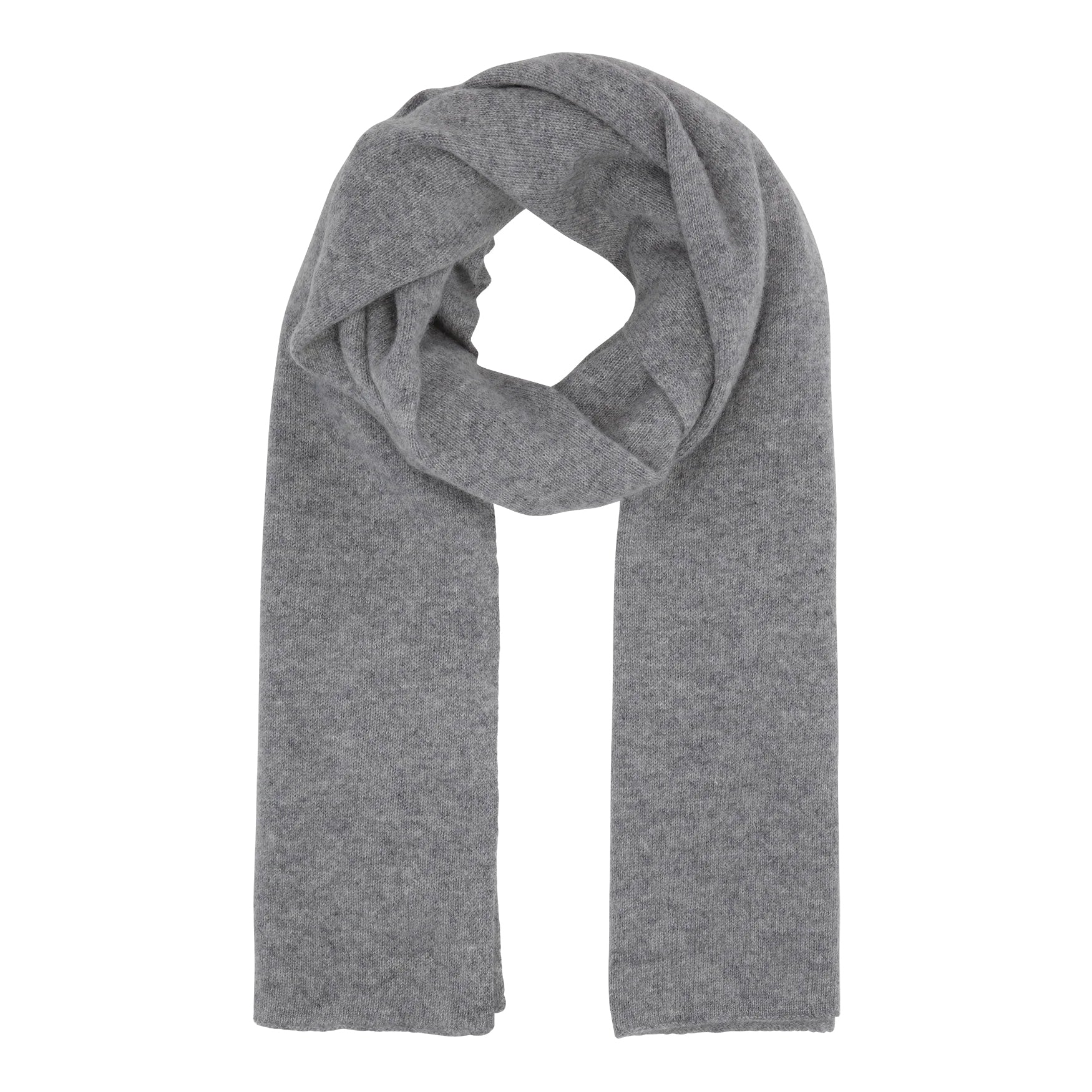 BETA studios  Long Cashmere tørklæde - grå