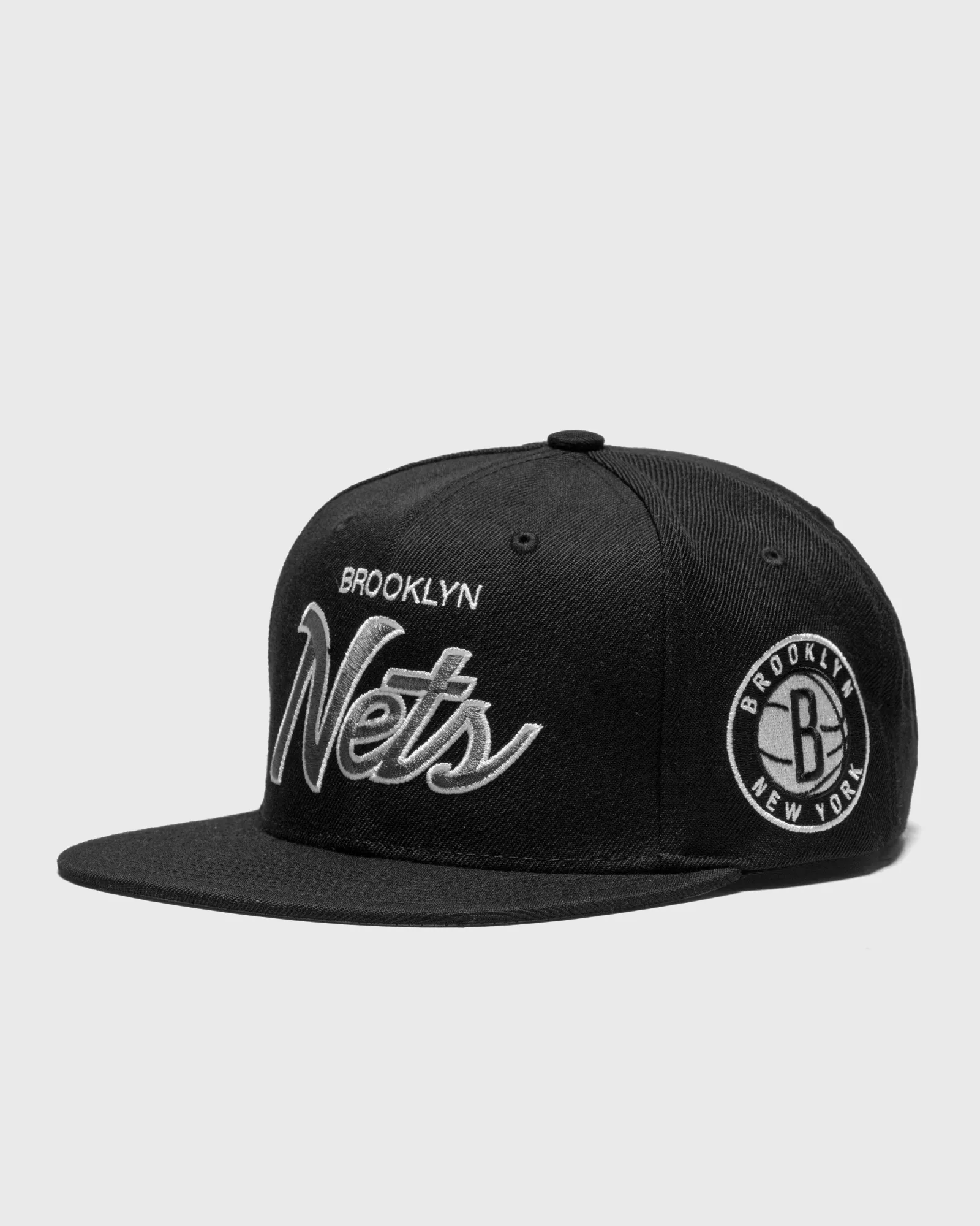 Boné Mitchell & Ness NBA Team Script 2.0 Snapback Brooklyn Nets