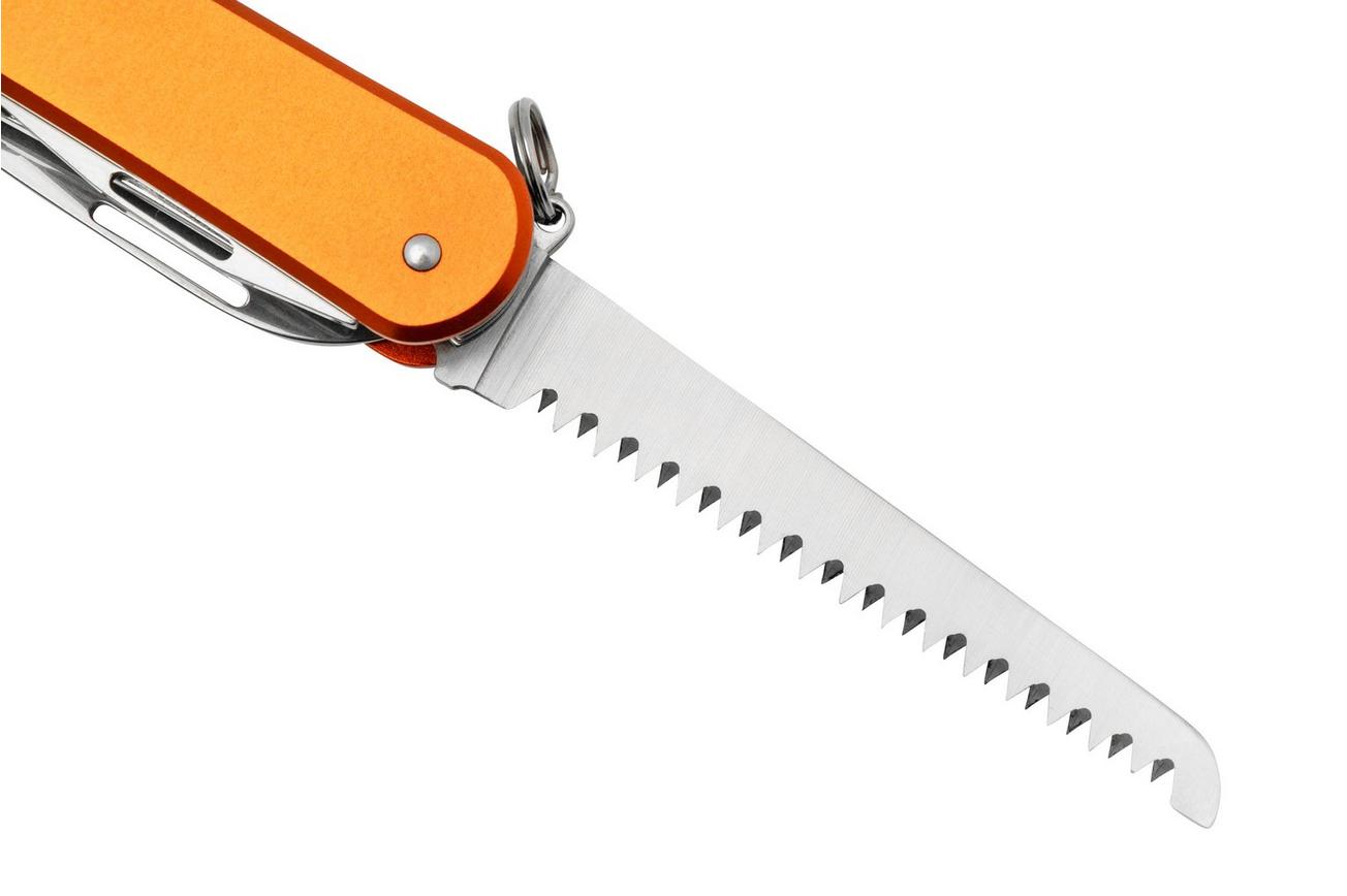 FOX Vulpis 4-Tools FX-VP130-SF5OR, N690co, Aluminium, Orange, Zwitsers zakmes