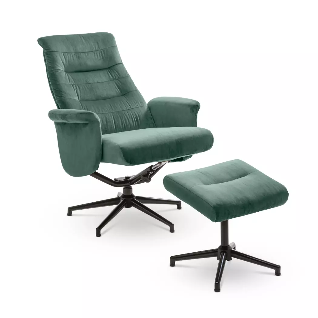 Sessel mit Hocker Krems