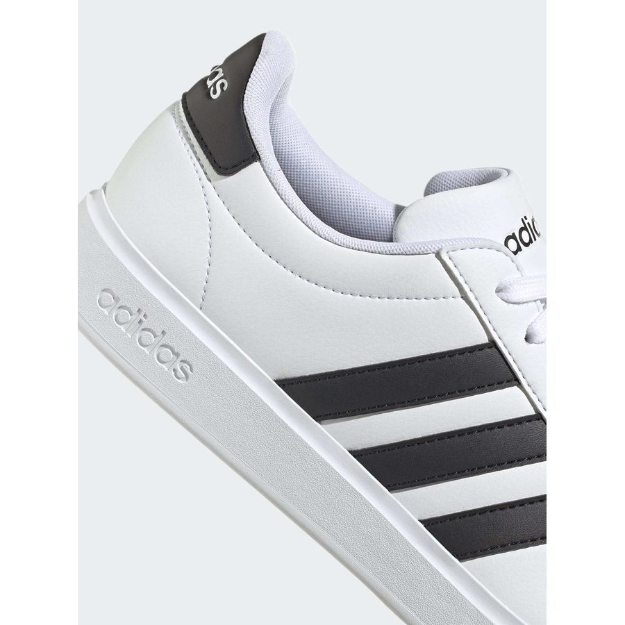 adidas Chaussures Court Cloudfoam Comfort - Blanc/Noir