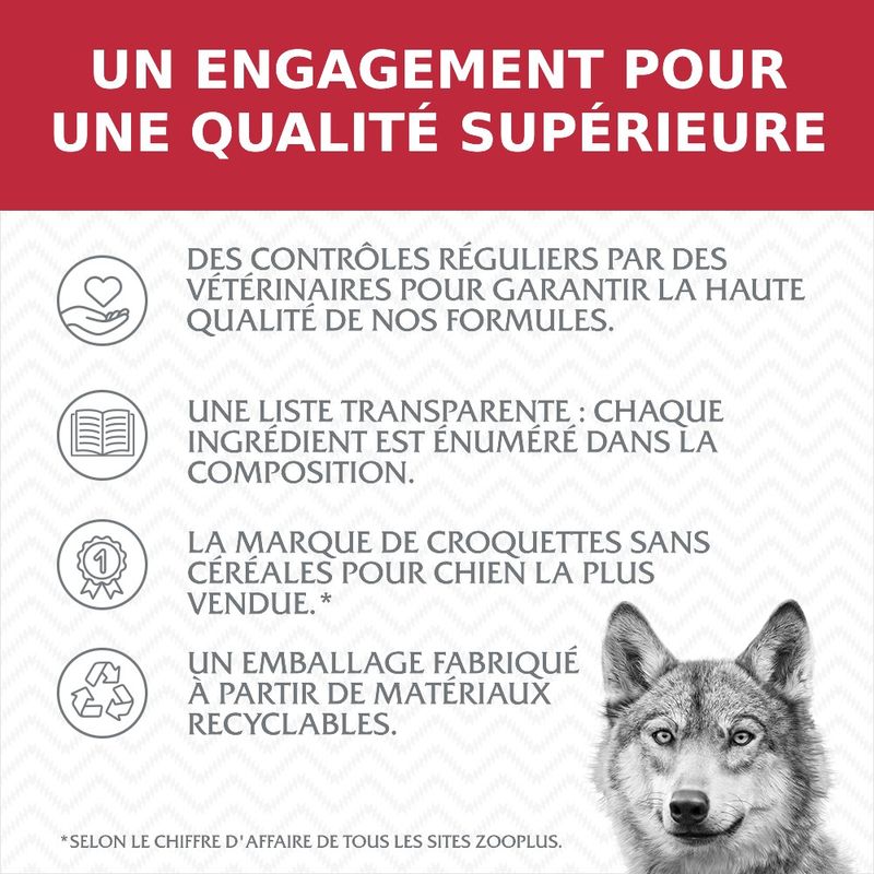 Wolf of Wilderness Adulte Crimson Sunset agneau chèvre