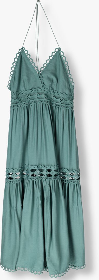 groene copenhagen muse maxi jurk cm asleah dress