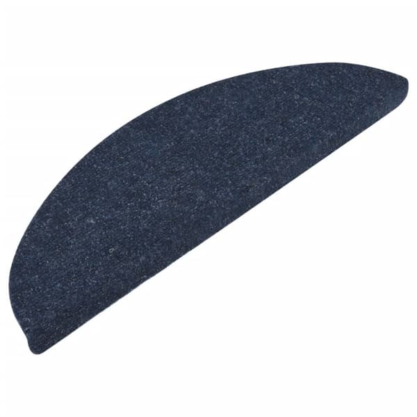vidaXL Selvklebende trappematter 15 stk 56x17x3 cm blå