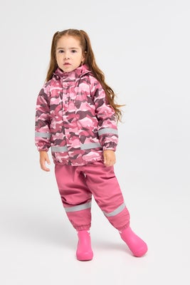 Nordbjørn Skagen Fôret Regnsett, Hide and Seek Pink