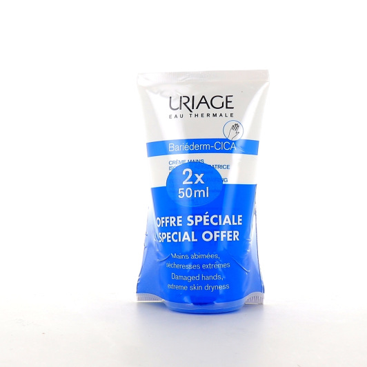 Crème isolante et réparatrice pour les mains Uriage Bariéderm
