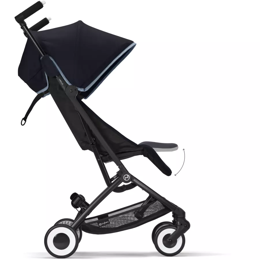 cybex GOLD Buggy Libelle 2 Ocean Blue inklusive Babyschale Cloud G i-Size Lava Grey und Adapter