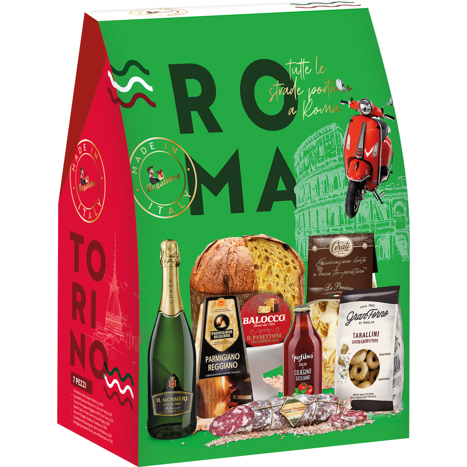 Geschenkbox Roma Made in Italy 7-teilig
