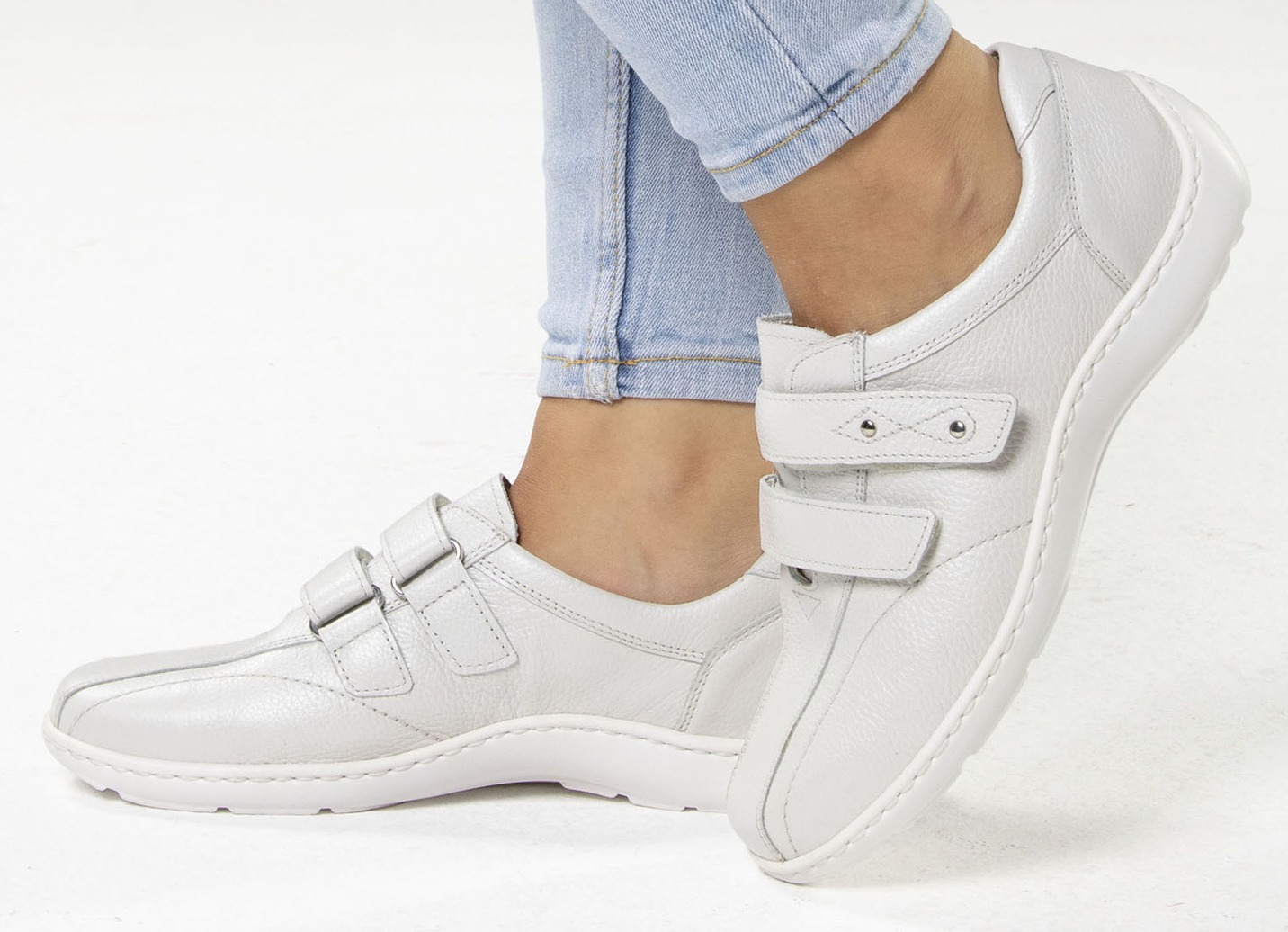 Waldläufer Klettschuh mit handangenähter Sohle