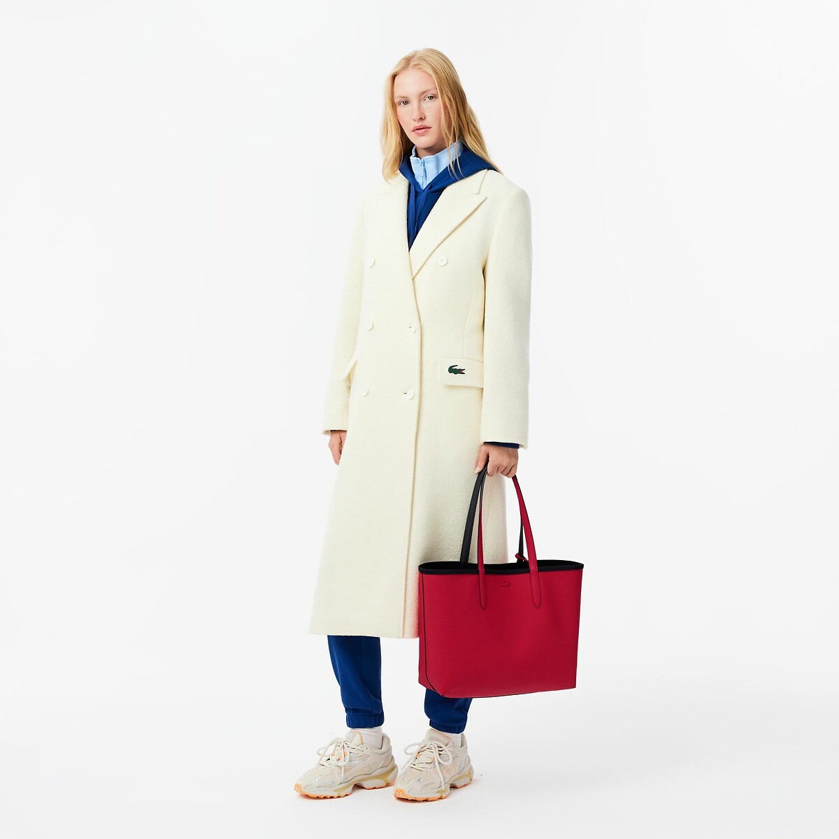 LACOSTE<br>Bolsa tote reversível Anna