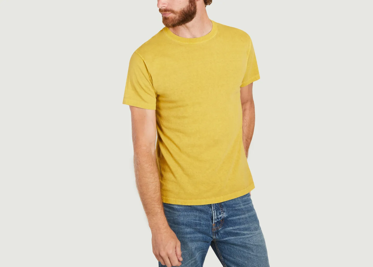 T-shirt S/S Crew en jersey de coton Good On