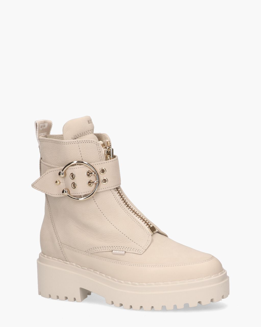 Nubikk Fae Ray Lichtbeige Dames Enkelboots