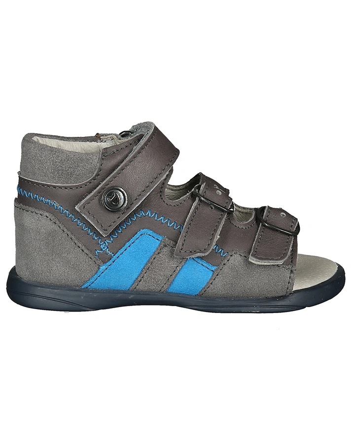 Klett-Sandalen BO ohne Zehenschutz in grau