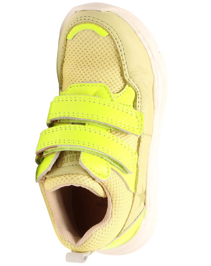Sneaker PAN hoch in gelb