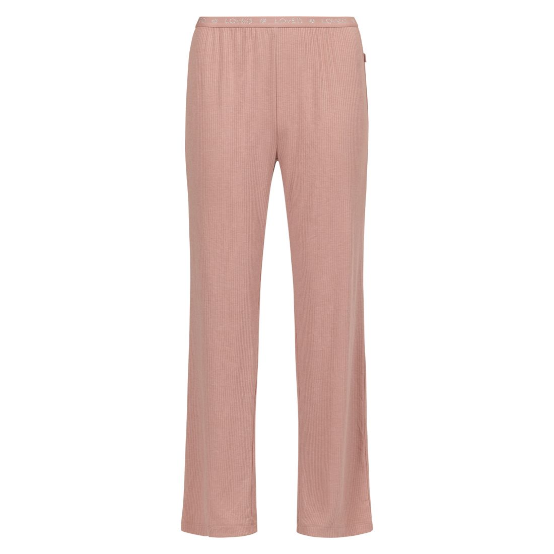 Ribbestrikket pyjamasbukse Loved