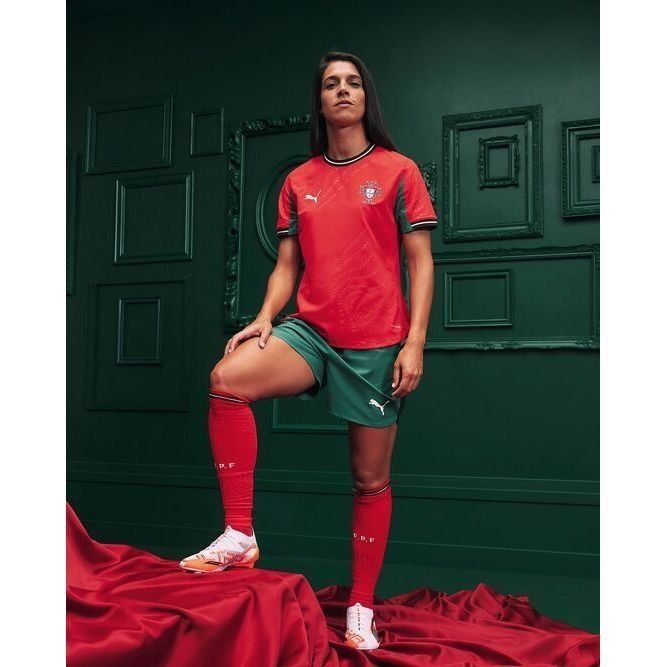 Portugal Maillot Domicile 2025 Femme
