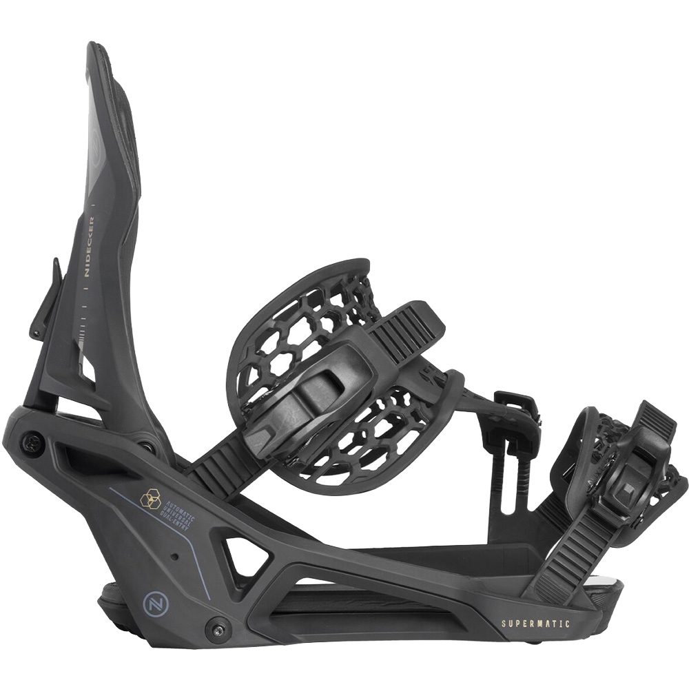 Nidecker Supermatic® 24/25 Snowboardbindung schwarz