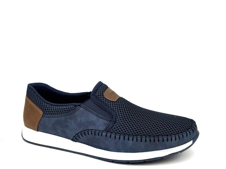 Rieker 11954 denim/atlantis/nuss