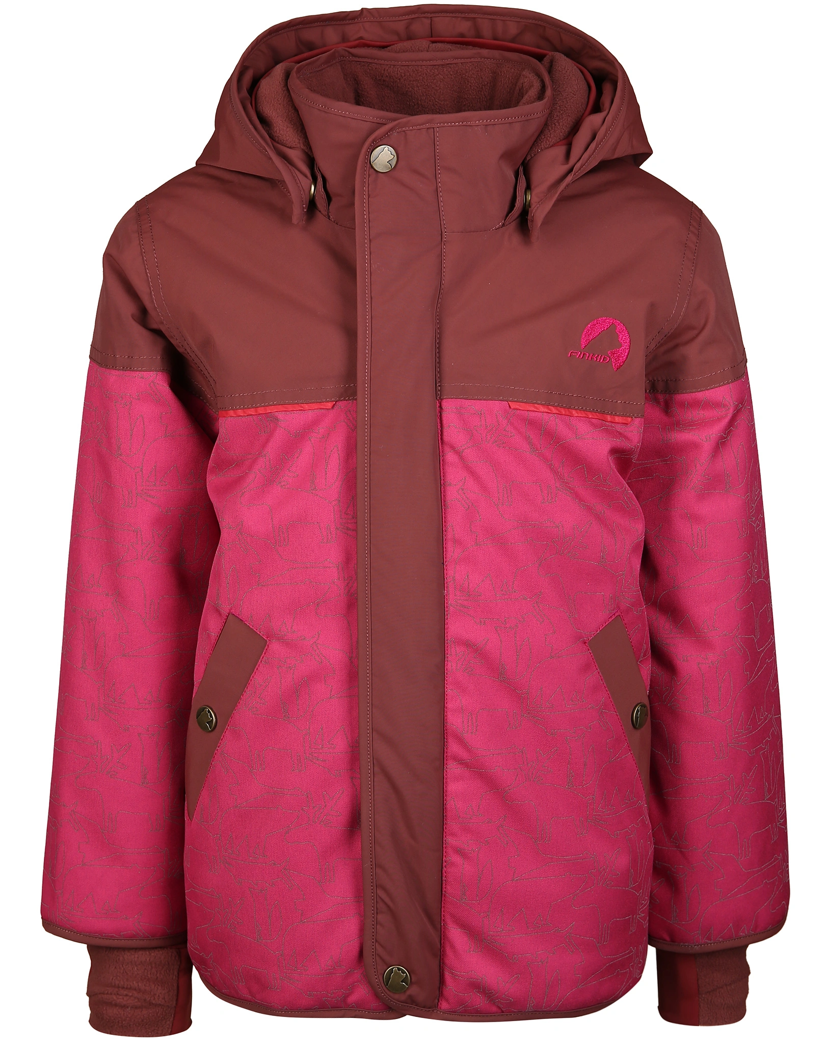 Winterjacke KOIRA ICE in raspberry/sable