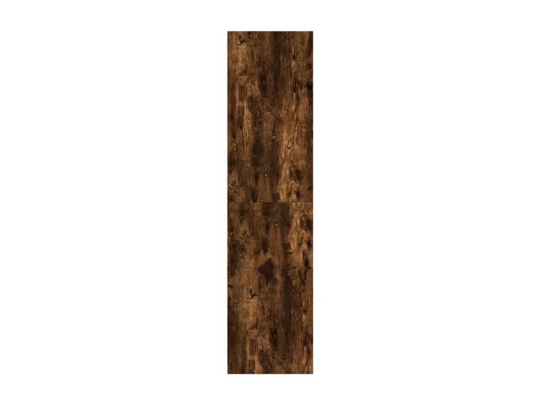 Garde-robe chêne fumé 50x50x200 cm bois d'ingénierie