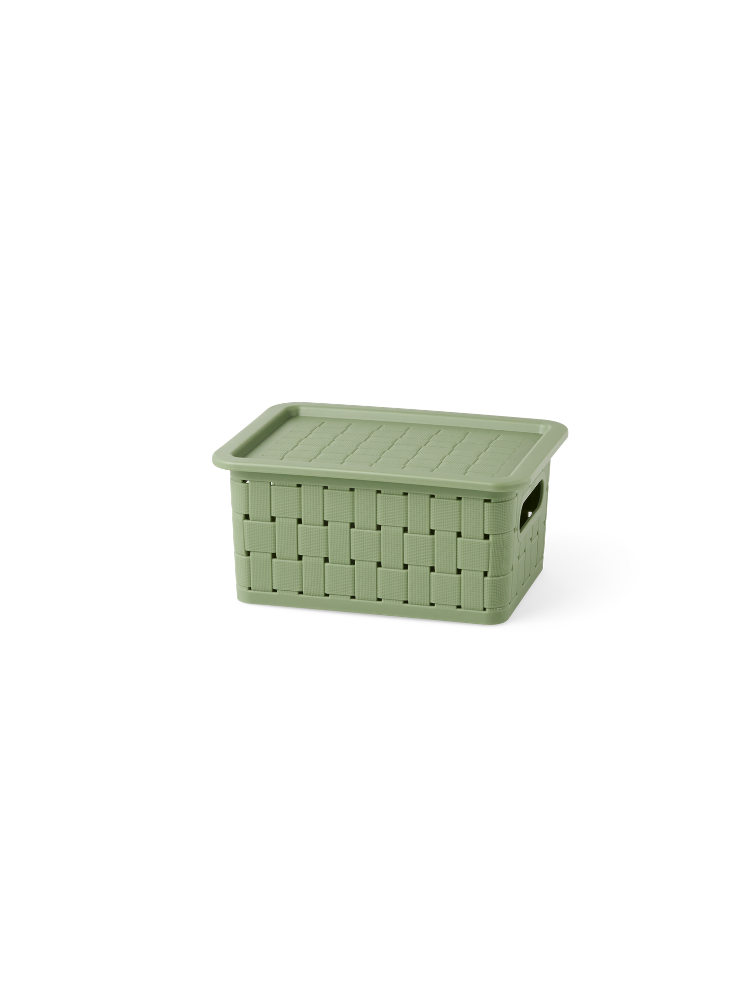 Æske med låg | 19,7 x 15,2 x 9,7 cm. | Moss Green