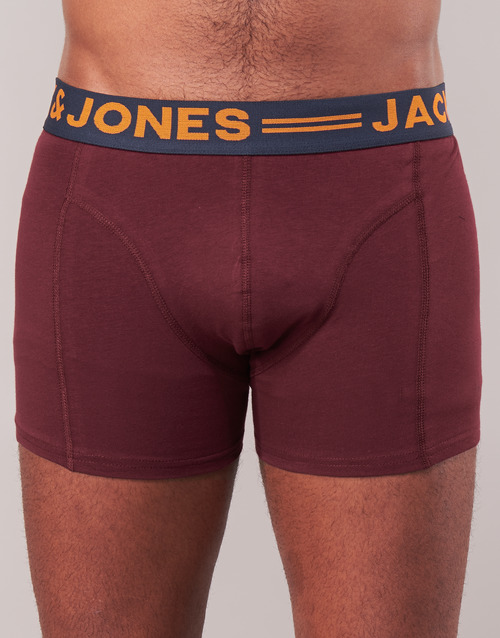 Jack & Jones - JACLICHFIELD X3 - Gris / Noir / Bordeaux