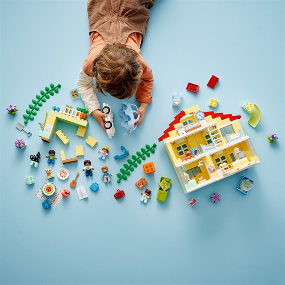 DUPLO® 3-i-1-Familiehus - LEGO® → Luksusbaby.dk