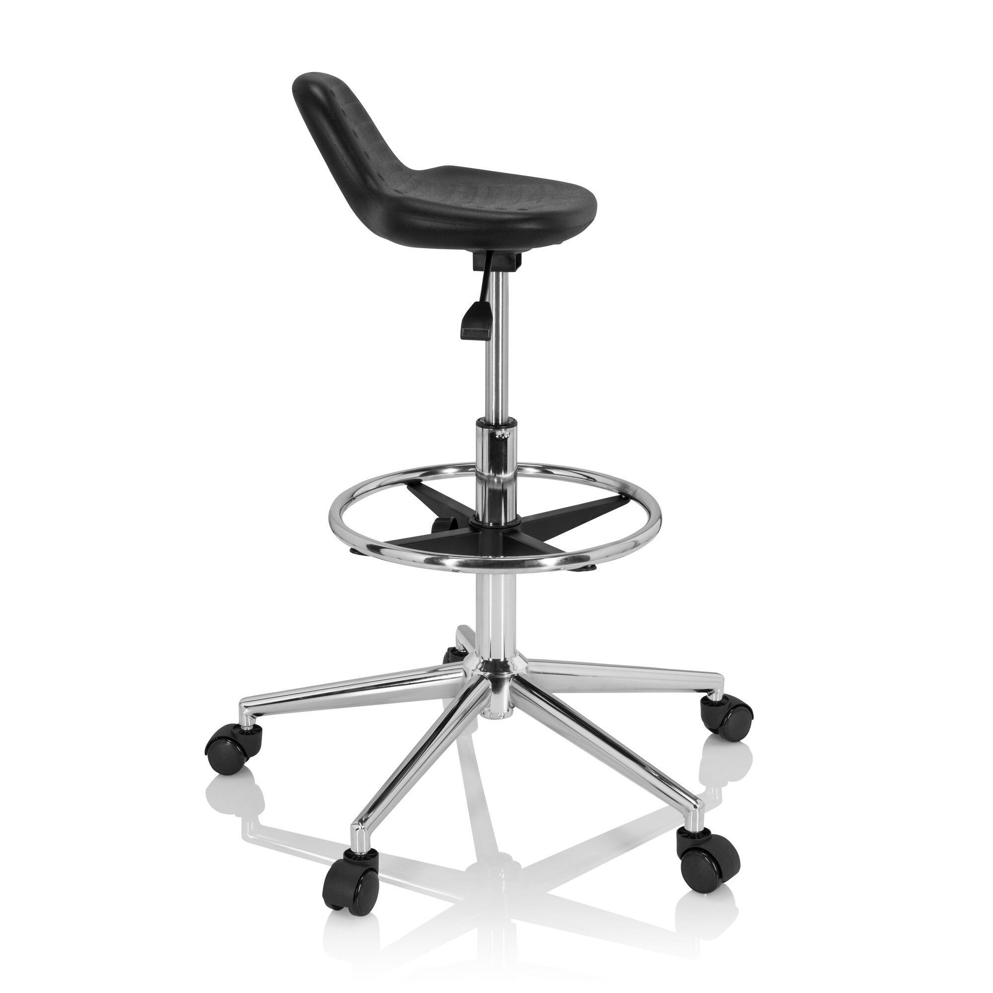 Drehhocker TOP WORK 03 I Hartschaum ohne Armlehnen hjh OFFICE