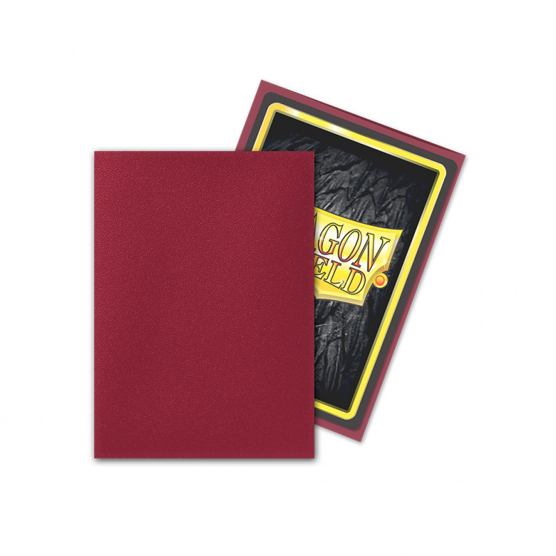 Dragon Shield - Standard Size - Matte Blood Red