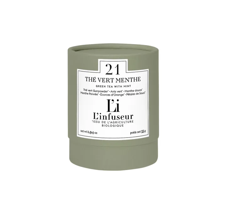 L'infuseur Thé Vert Menthe N°21 - 55g