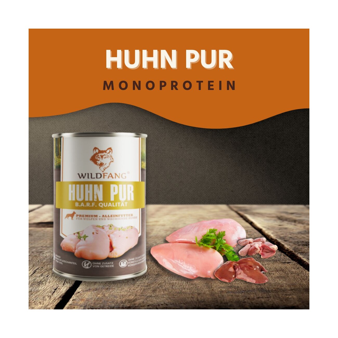 Wildfang Nassfutter Mix 6 x 800g