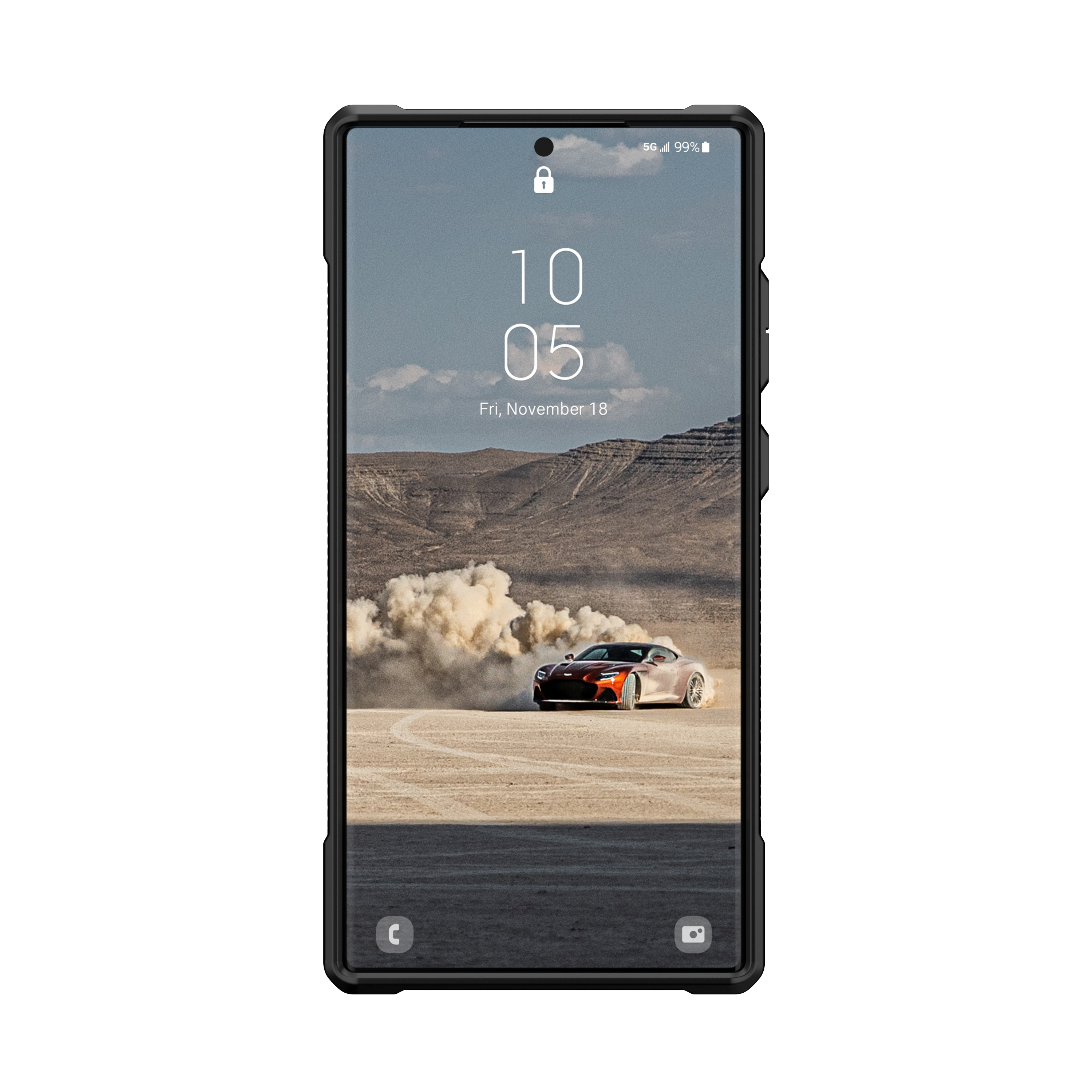 Samsung Galaxy S23 Ultra 5G Schutzhülle Monarch (214135113940) - Kevlar Black