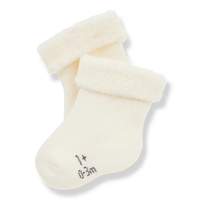 1+ in the family Chaussettes Gil | Ecru