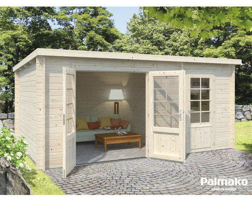 Palmako Ella tuinhuis, 13,1 m², 477 x 350 cm, naturel
