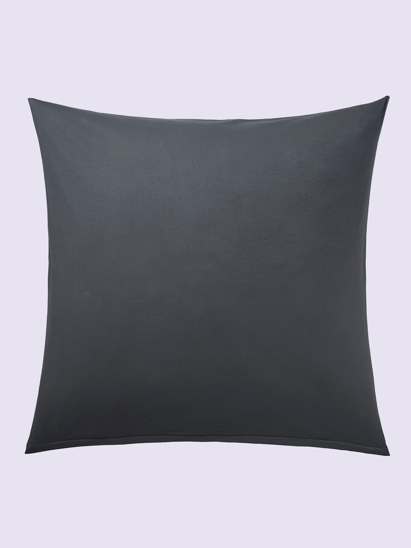 Housses de coussin jersey fin maco à repassage superflu