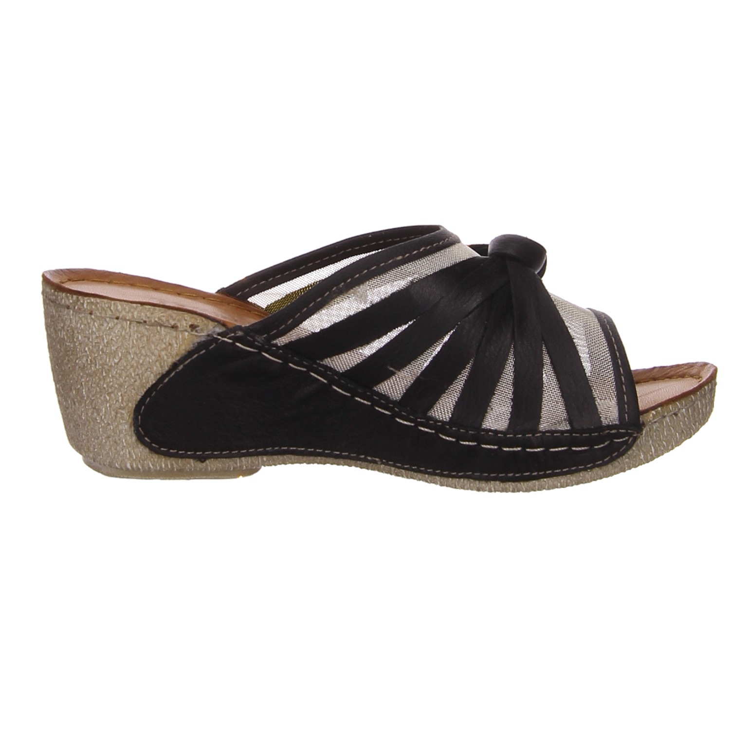 Gemini Pantolette schwarz schwarz