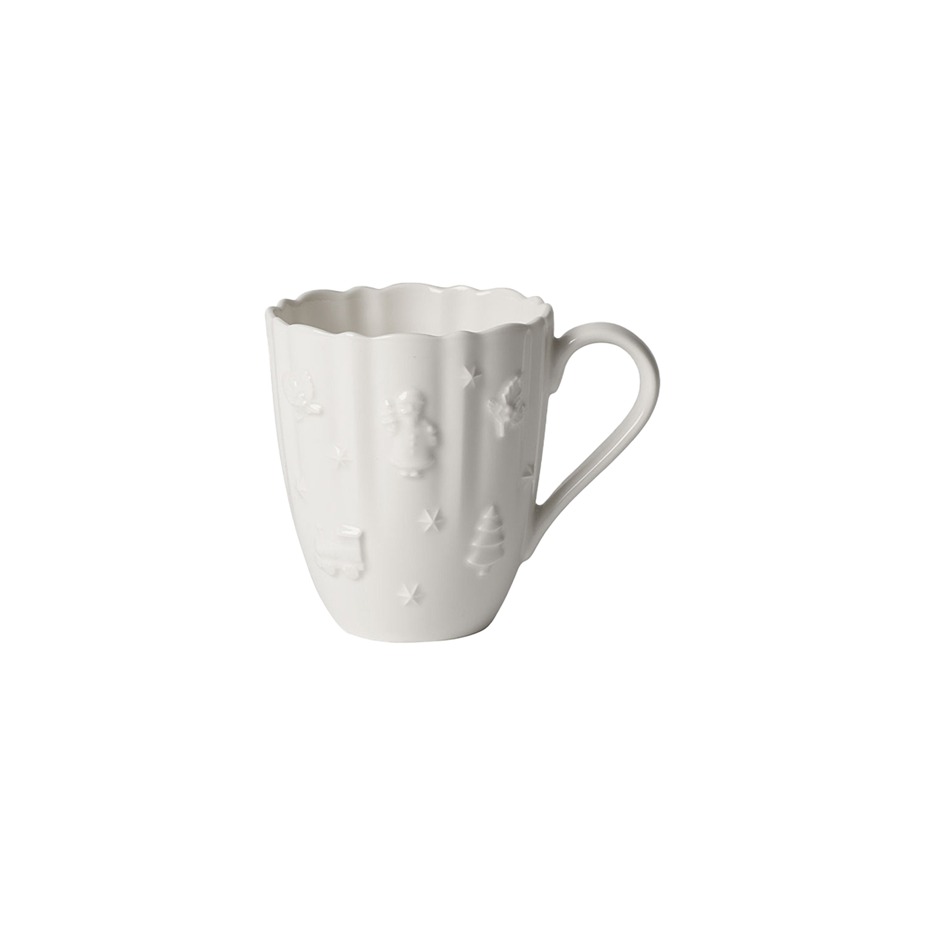 Toy's Delight Royal Classic Mug White, 8.5 oz, Premium Porcelain