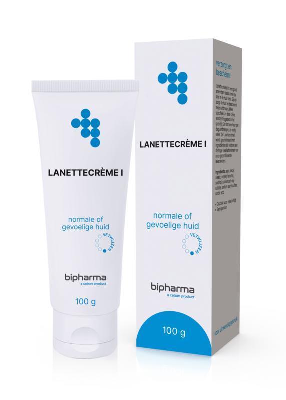 Bipharma Lanettecreme I Tube in Vouwdoos 100gr