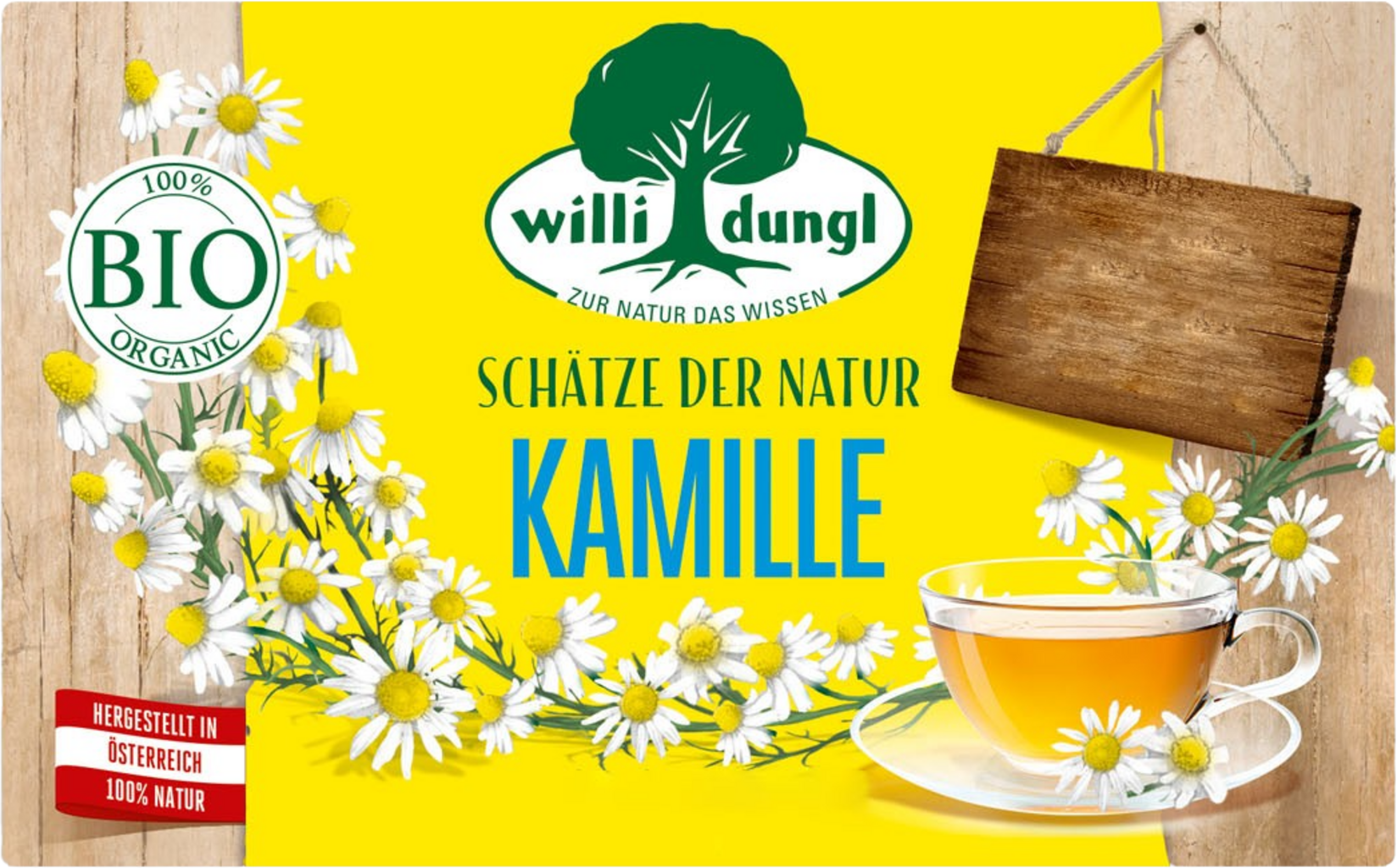 Willi Dungl  BIO-Tee Kamille, 30 g