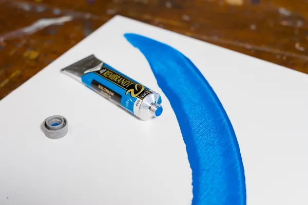 Rembrandt Oil Colour Tube Cerulean Blue 534