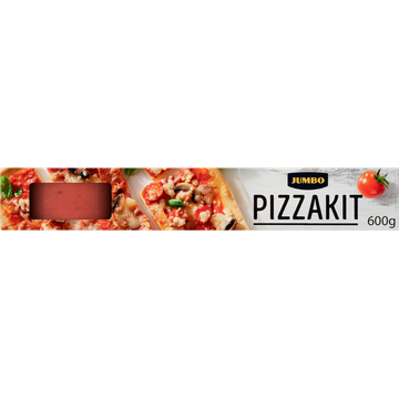 Jumbo Pizzakit met Pizzadeeg en Tomatensaus