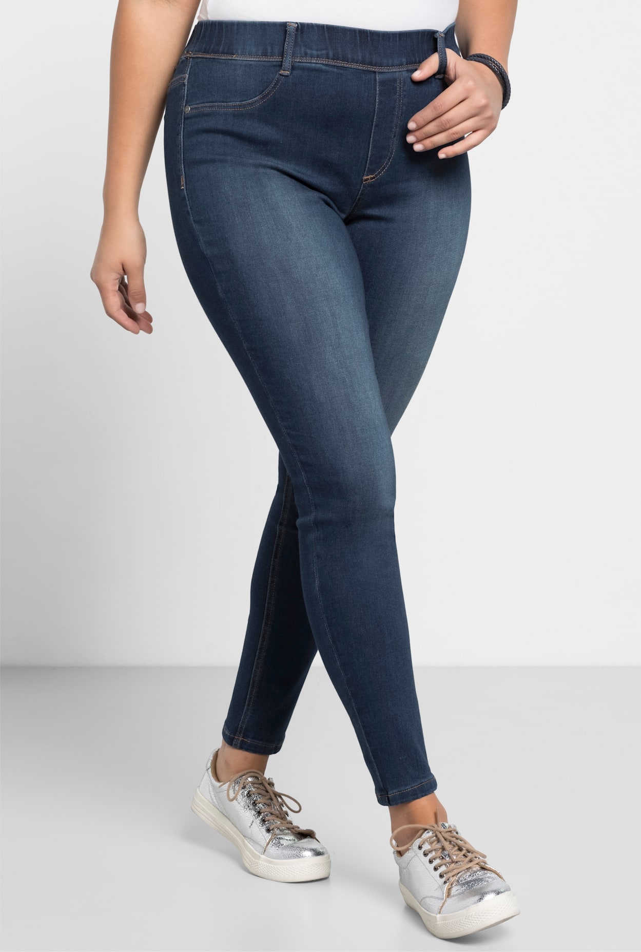 Sheego Jeansleggings