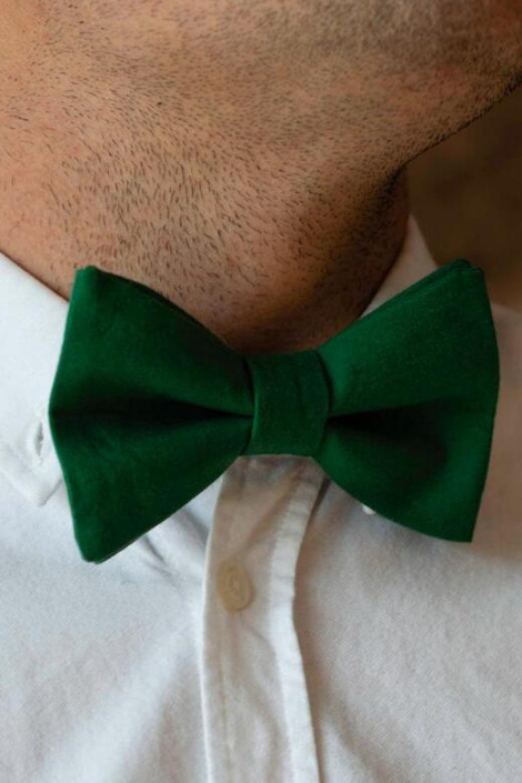 Strickie groene heren accessoire