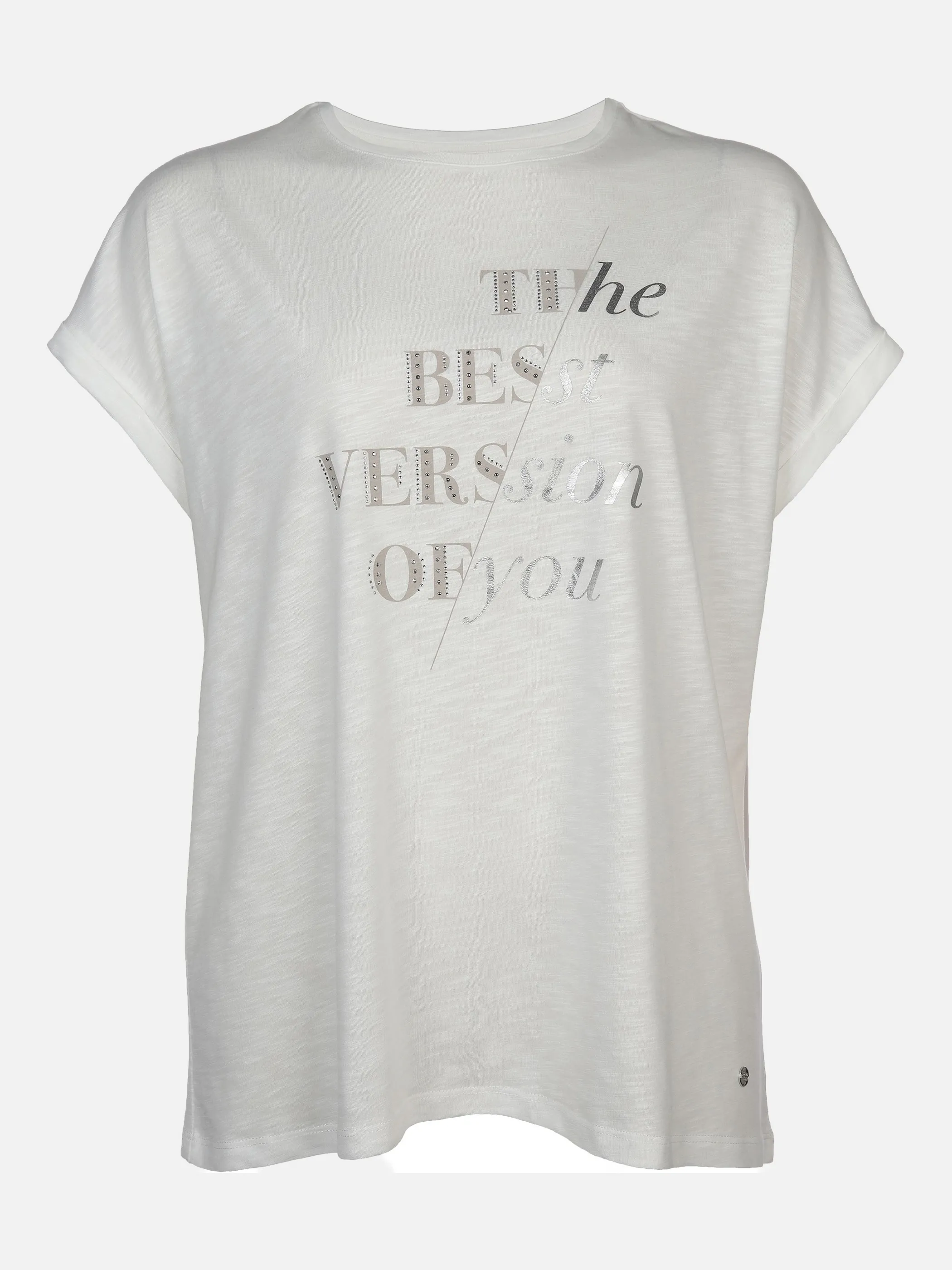 Große Größen Shirt mit Frontprint
