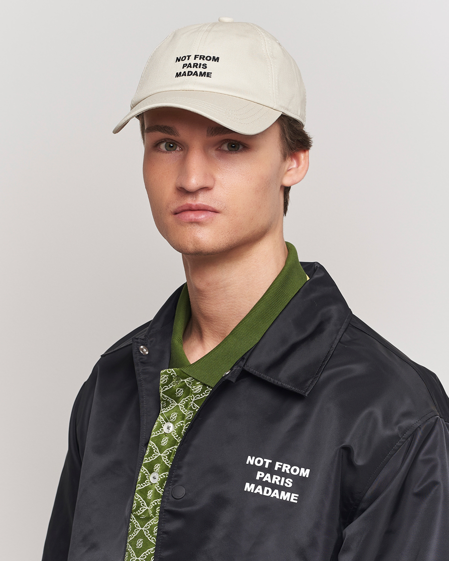 Drôle de Monsieur Slogan Baseball Cap Mastic
