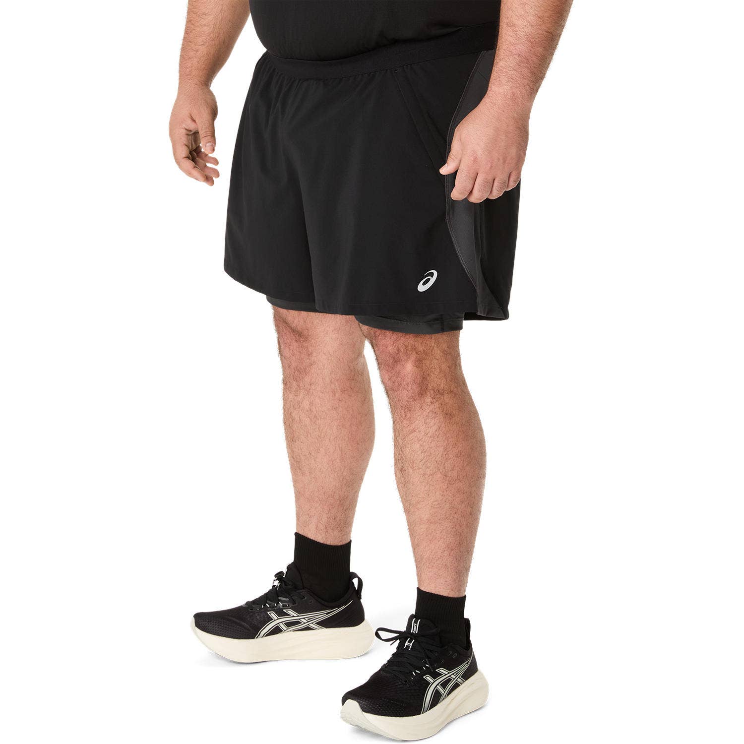 ASICS  Road 2in1 5in Short heren