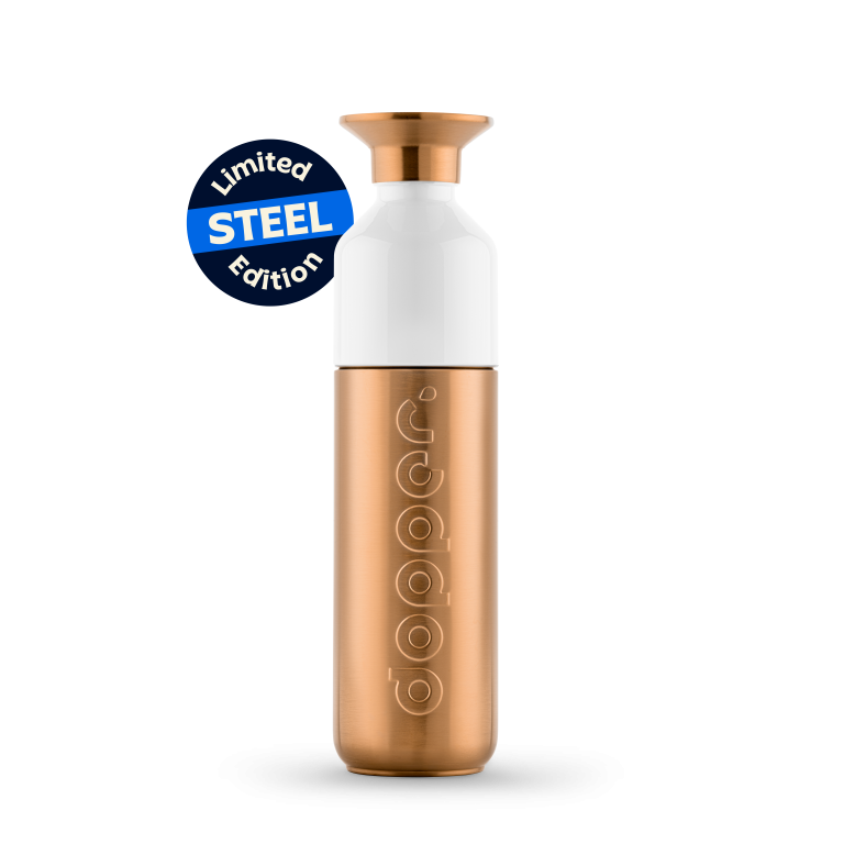 Dopper Trinkflasche Steel, bronze