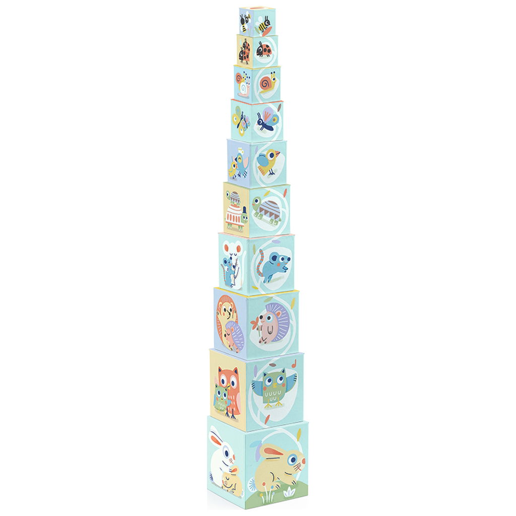 DjecoDjeco   BabyBloki Pyramide Tiere